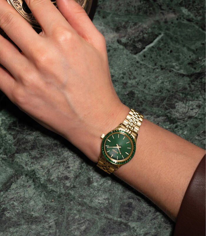 Nicky Petite Chic Montre Femme - Or Vert - 28mm image number 1
