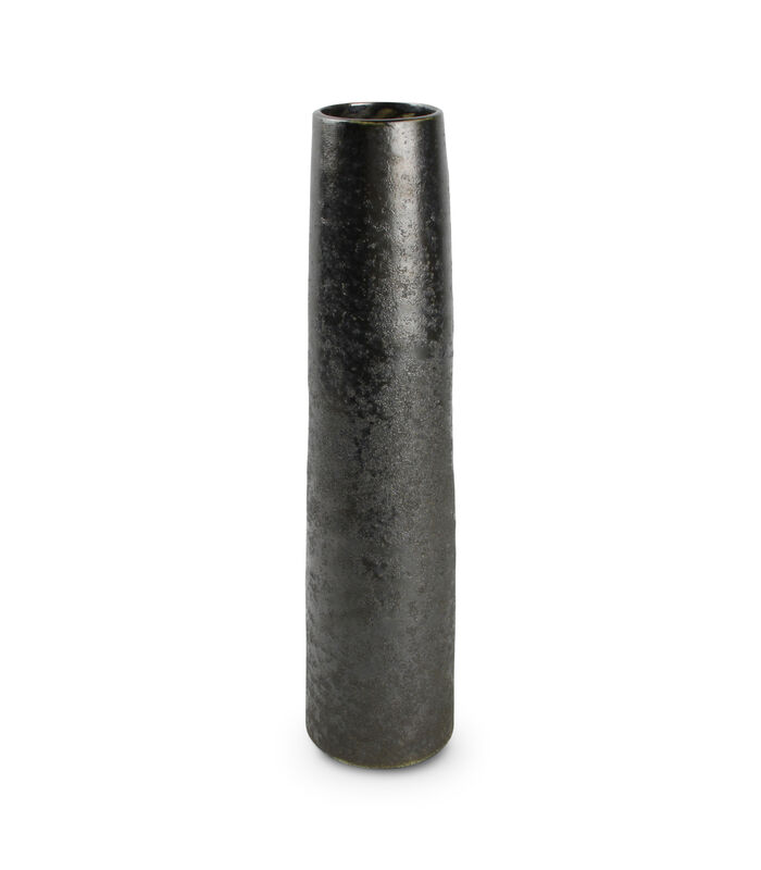 Vase 10xH40cm anthracite Cone image number 0
