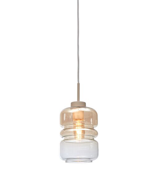 Hanglamp Verona - Zand - 15x15x30cm