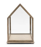 De Saleccia - Vitrine cadre en bois avec cloche en verre image number 0