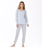 Pyjama en coton rayures HYGGE 602 image number 0