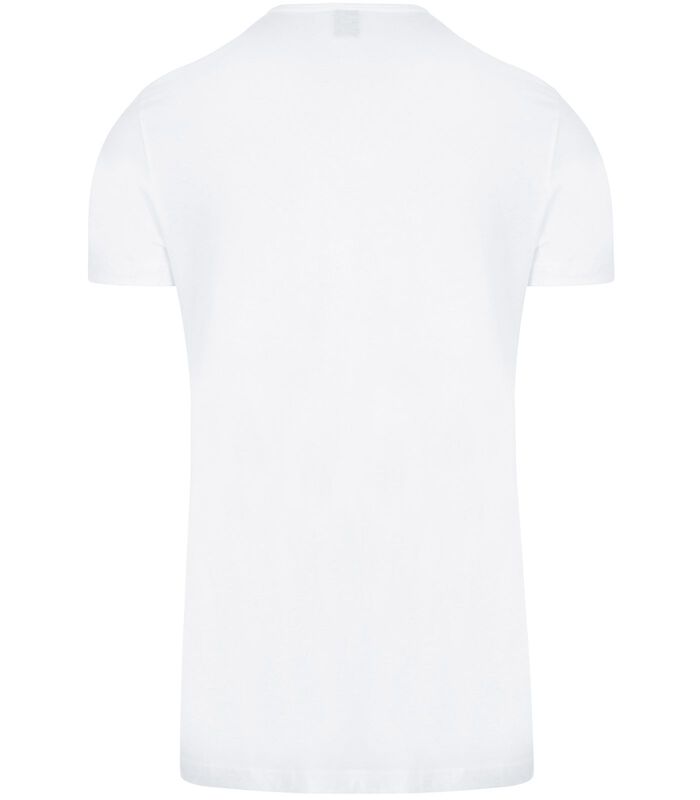 Ota T-Shirt Ronde Hals Wit 2-Pack image number 4
