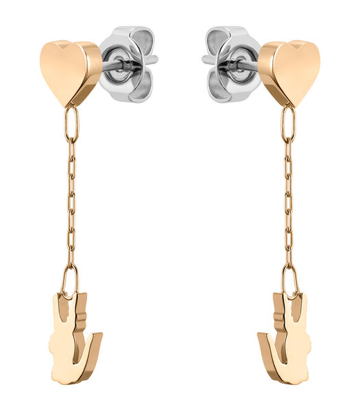Boucles d'oreilles carnation gold 2040032