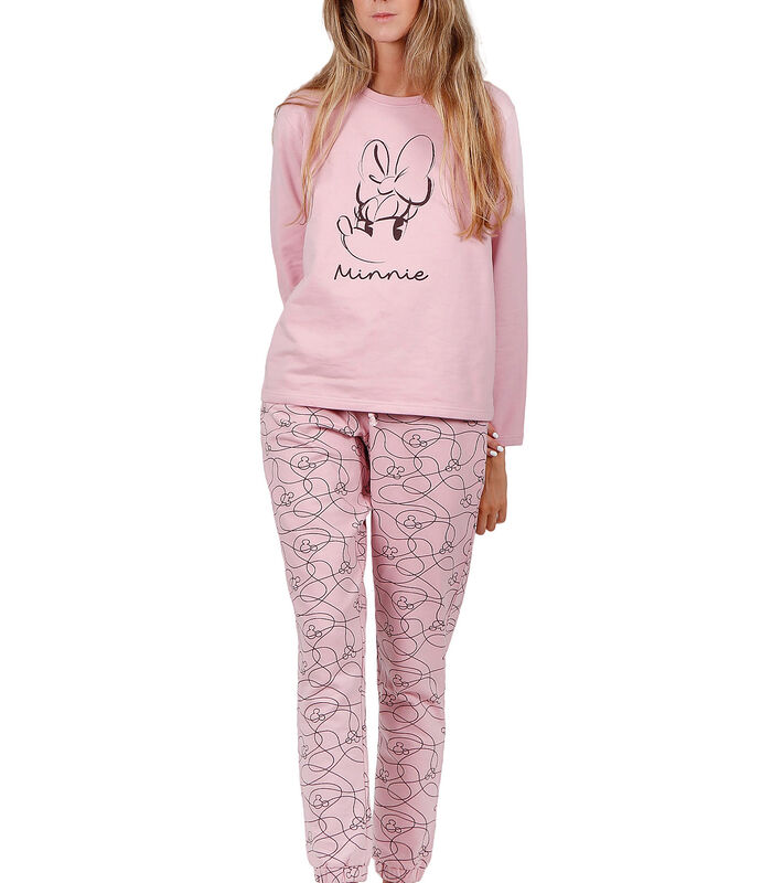 Pyjama indoor outfit lange broek top Minnie Soft Disney image number 0