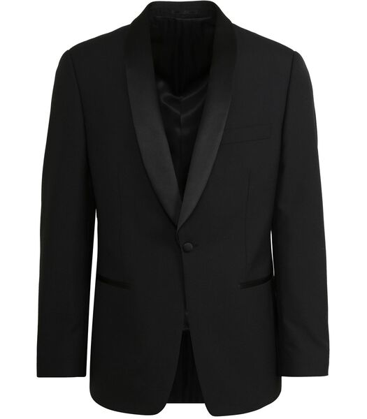 Suitable Veste de Costume Manhattan Mix Laine Noir