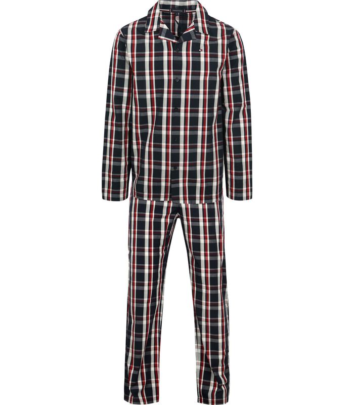 Pyjama Set Ruit Donkerblauw image number 0