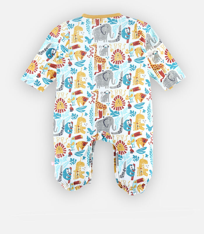 Jersey pyjama met prints, meerkleurig image number 2