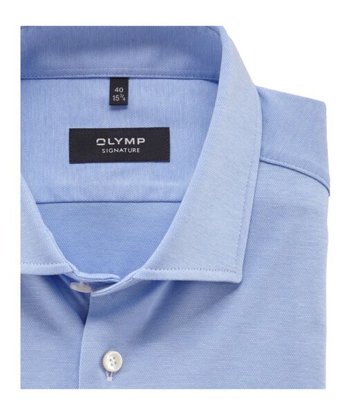 Olymp Chemise Signature Jersey Bleu Clair