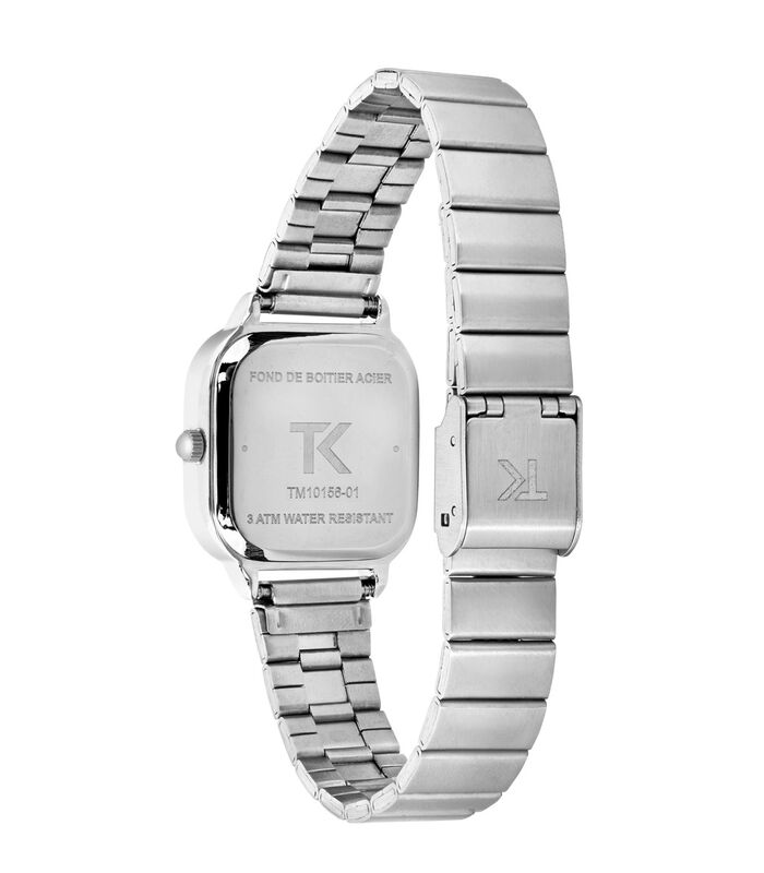 Analoog horloge met metalen armband FRANCOISE image number 1