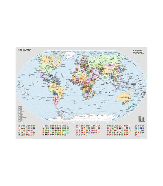 Puzzel Staatkundige Wereldkaart - 1000 Stuks