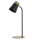 Lampe De Bureau Braja - Noir - 22x20x55 cm image number 0