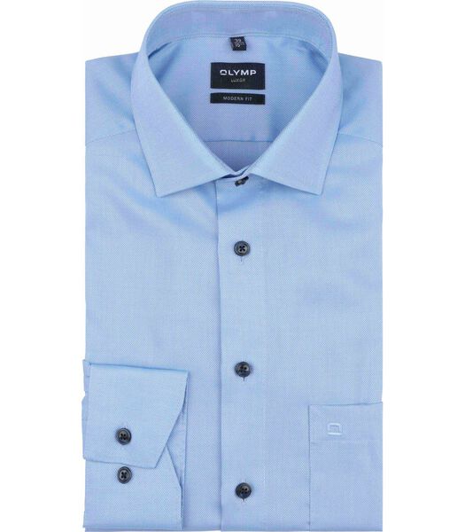 Olymp Chemise Luxor Extra Long Sleeves Bleu Clair