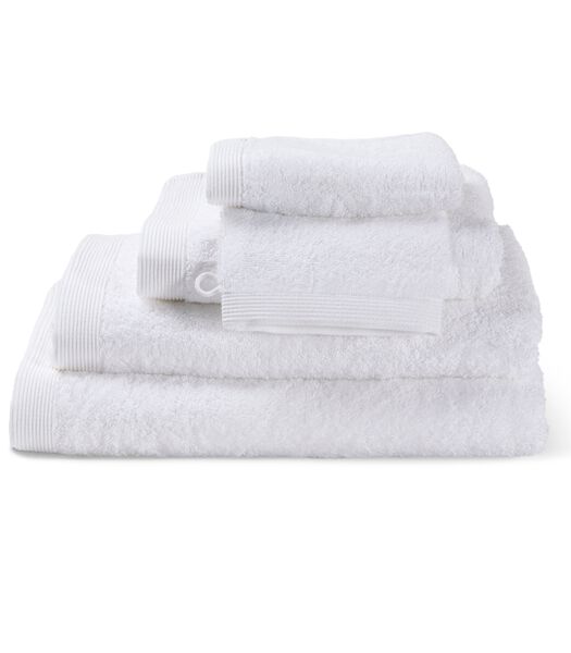 COMO -  set de serviettes 5 pièces - Blanc
