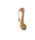 Wandlamp Ostrich - Antiek Brons - 18x15.5x57.5cm image number 1