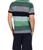 Pyjamashort t-shirt Scratch Antonio Miro groen image number 1