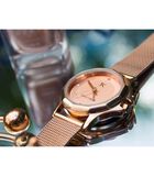 Analoog horloge met stalen Milanese armband LUCILLE image number 2
