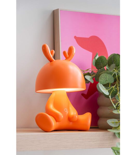Tafellamp Deer - Oranje - 22x17x27cm