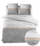 Housse de couette Evay Grey/Taupe Flanelle image number 2