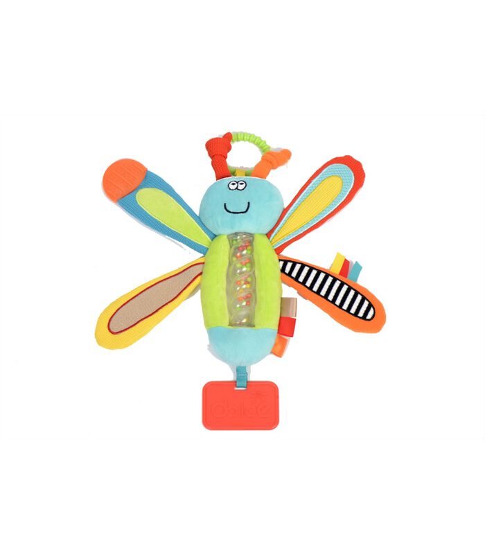 Toys speelgoed Classic activiteitenknuffel libel Dipsy - 21 cm image number 0