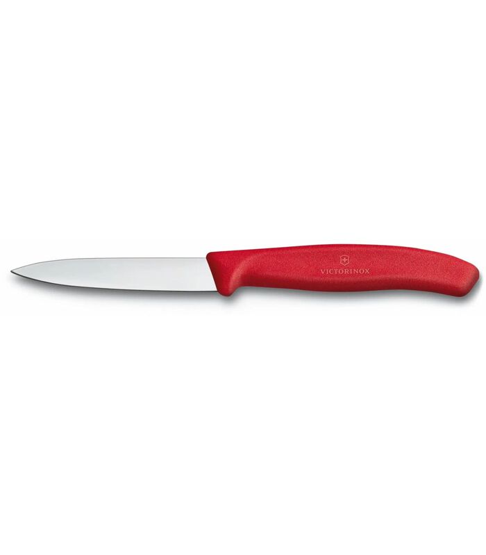 Couteau d'office Swiss Classic - Rouge - 8 cm image number 0
