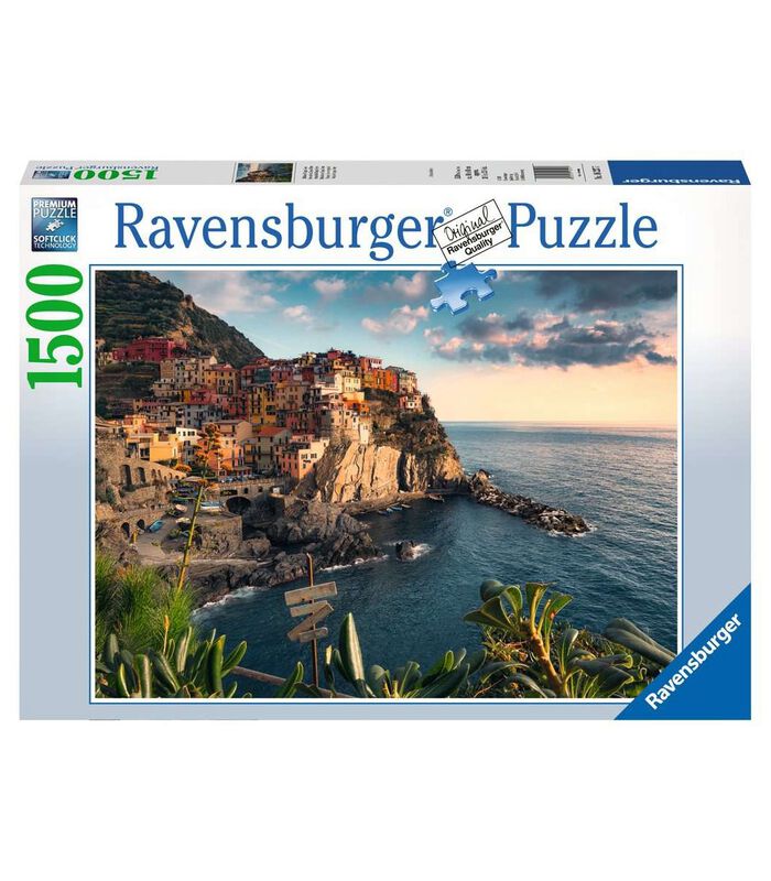 Puzzle 1500 p - Vue sur les Cinque Terre image number 1