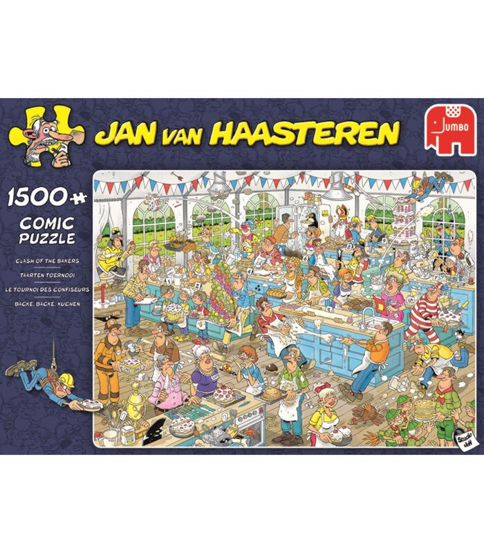 Casse-tête  Jan van Haasteren Tournoi de gâteaux - 1500 pièces image number 3