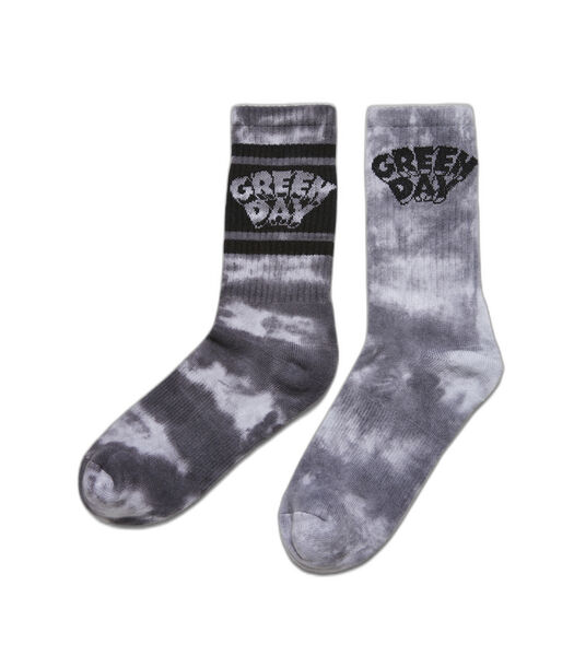 Paar sokken Green Day Tie Die (x2)