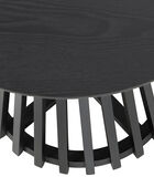 Table d'Appoint - Bois - Noir - 48x50x50 - Slats High image number 2