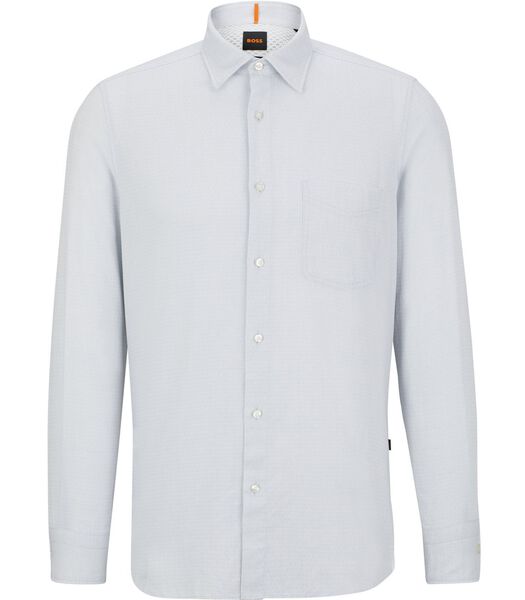 BOSS Chemise Remiton Gris Clair