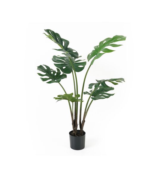 Plante artificielle Monstera - Vert - 70x70x89cm