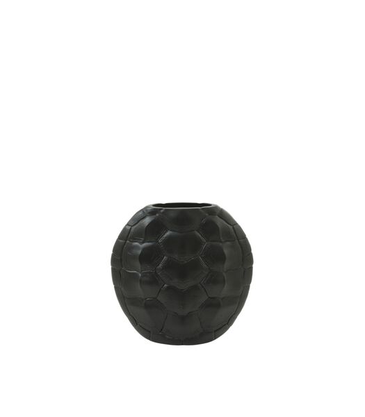 Vase déco Turtle - Noir - 29,5x8x30cm