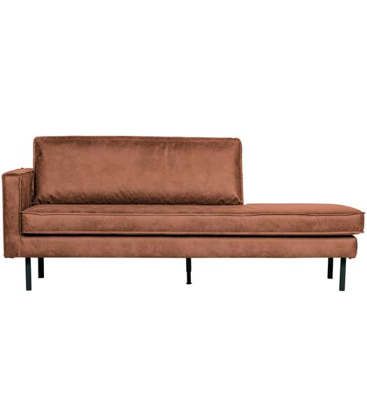 Rodeo Daybed Links - Recycle Leer - Cognac - 85x203x86
