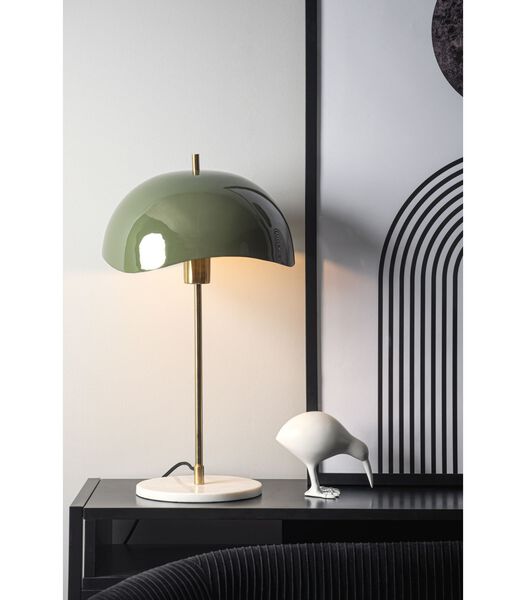 Lampe de Table Waved Dome - Vert - 30x30x56cm