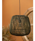 Moza Suspension Lampe Bambou Vert 36X36cm image number 1