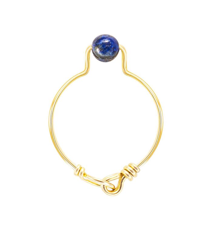 Zwangerschapsbola en Lapis Lazuli ring image number 2