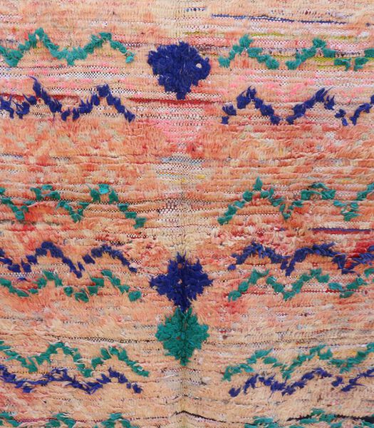 Marokkaans berber tapijt pure wol 115 x 239 cm