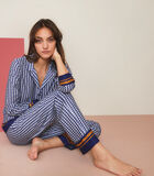 Pyjama pantalon en satin de coton, Pont Neuf image number 0
