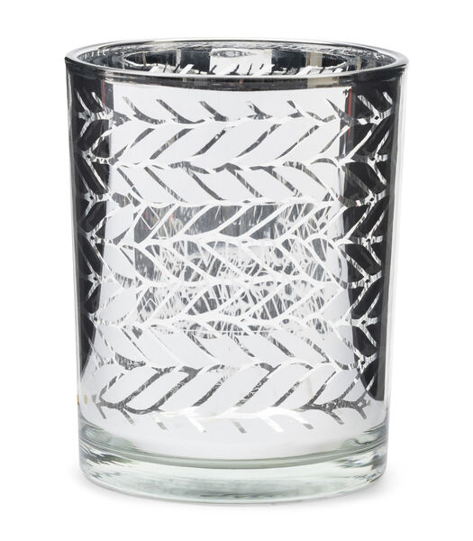 Waxinelichthouder zilver, Theelichthouder - RM Gisele Votive - Glas