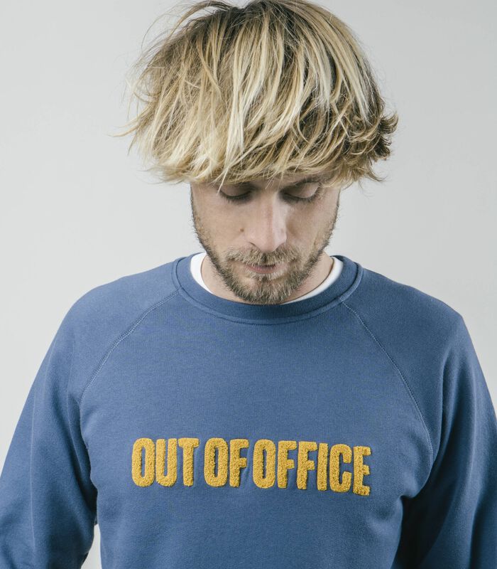 Out Of Office Sweatshirt Blue image number 1