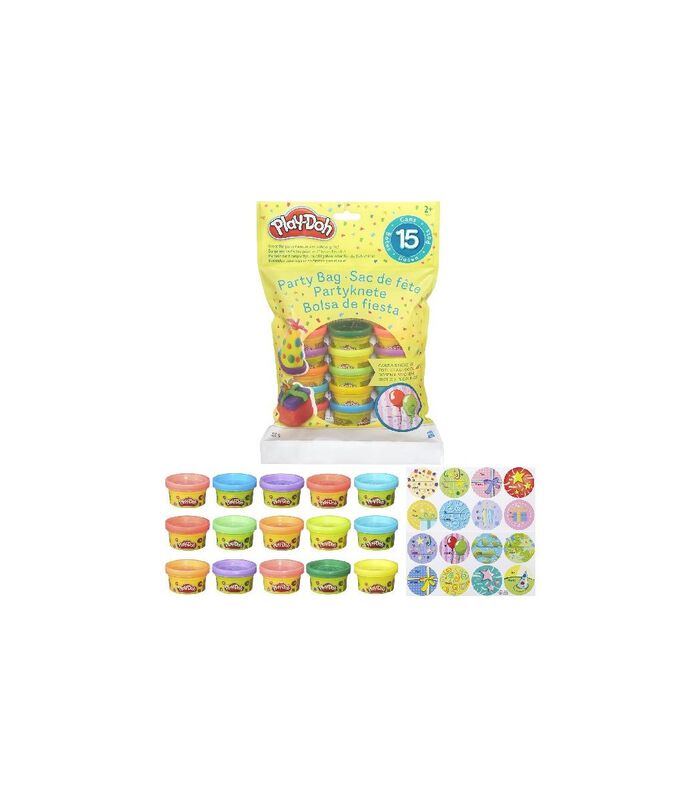 Set de pâte à modeler pour enfants Play-Doh Party Bag - 15 x 28 grammes image number 1