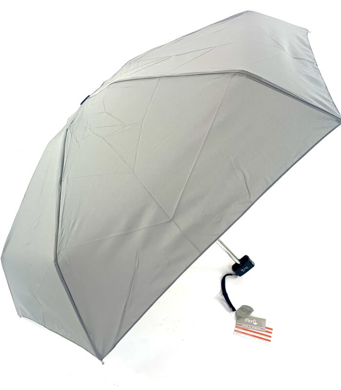 Paraplu Mini Lum's Dame effen grijs image number 0