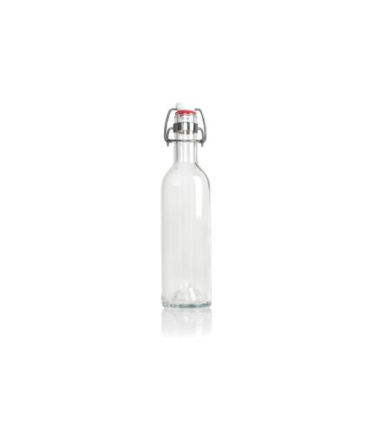 Bouteille à bouchon / Bouteille Weck transparente 375 ml reconditionnée