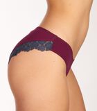 Slip 2 pack Every Day In Cotton Lace Bikini Briefs image number 3