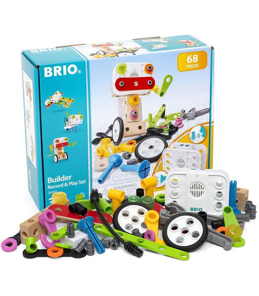 Ensemble de jeu BRIO Builder Record & Play - 34592