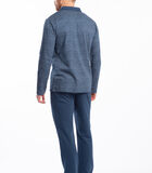 Pyjama lange mouwen lange broek doorknoop ARCO image number 3