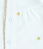 Pyjama dors-bien étoiles dorées en velours, image number 2