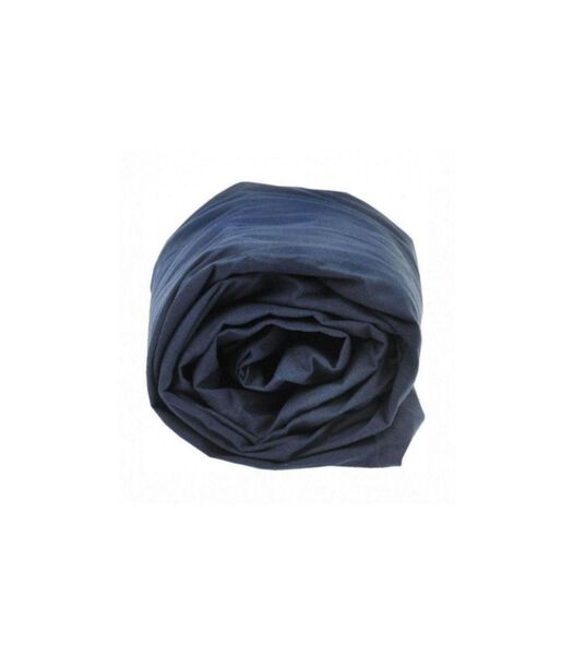 Drap-housse bleu marine percale de coton (coin 30 cm)