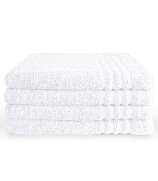 Handdoek 70 x 140 Wit - 10 stuks