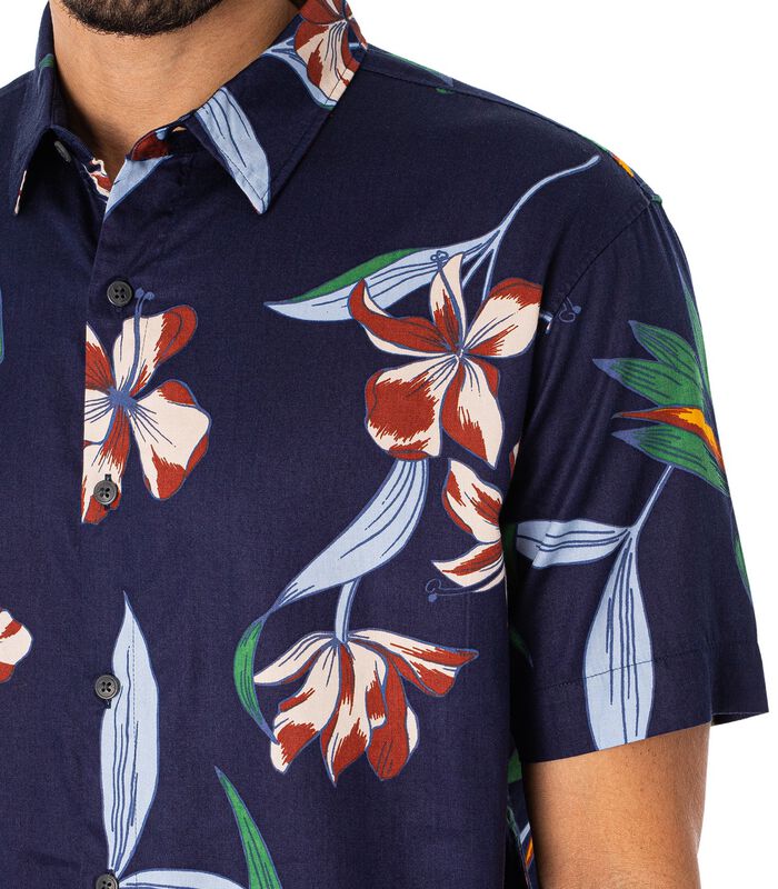 Vintage Hawaiiaans shirt met korte mouwen image number 3