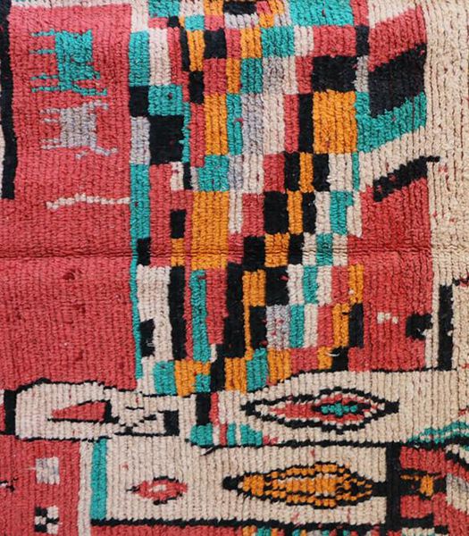 Marokkaans berber tapijt pure wol 272 x 172 cm